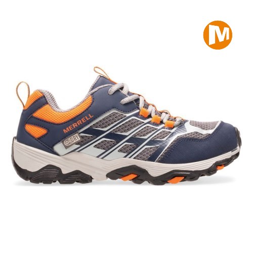 Tenis Merrell Moab FST Low Waterproof Niños MX.T.INO